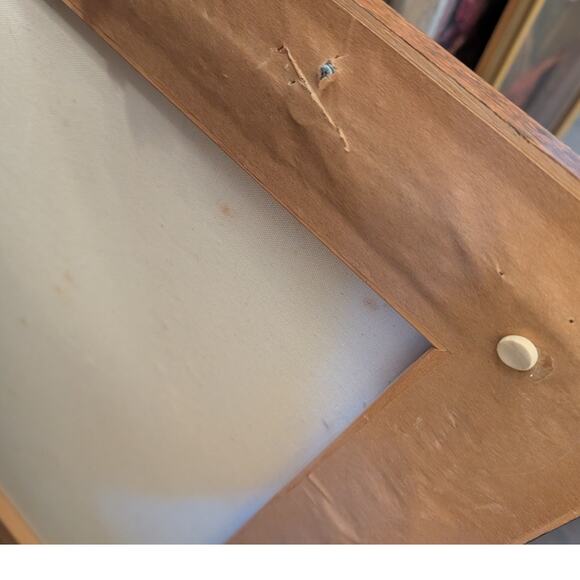 Large K. Wilson Original Oil  Painting Art Professionally Framed - Picture 10 of 10